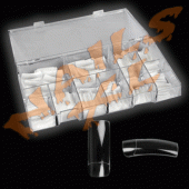 Tips Silicone Caixa de 100 Uni